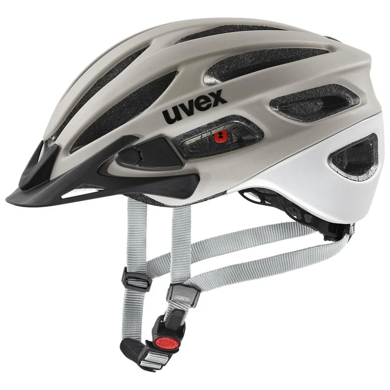 Uvex True CC Helm oak brown-silver matt