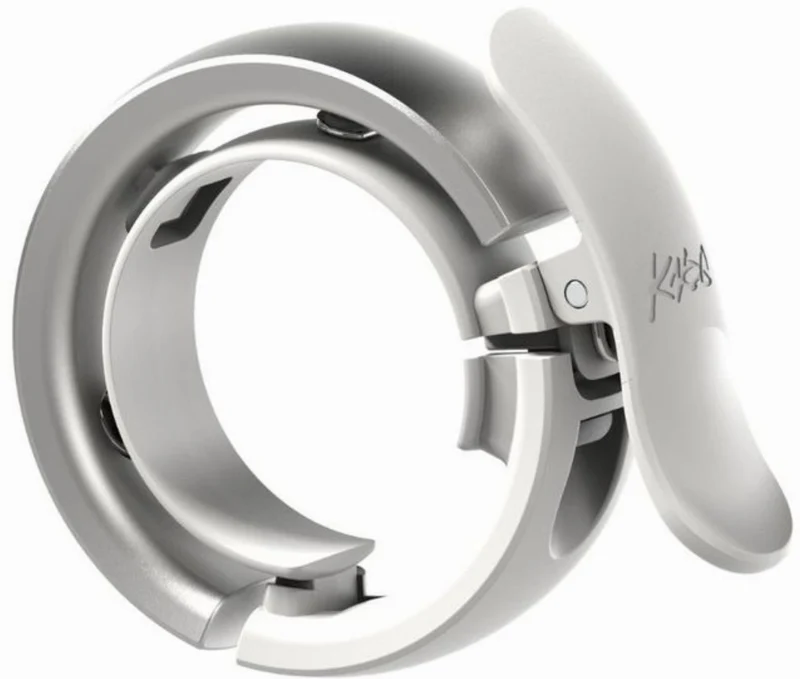 Knog Oi Prima Fahrradklingel primer grey