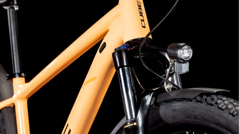 Cube Aim Race Allroad MTB-Hardtail Diamant tangerine´n´black