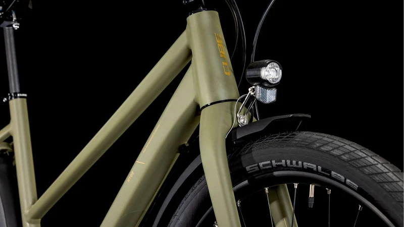 Cube Hyde Pro FE Cityrad Trapeze 28" dustyolive´n´gold