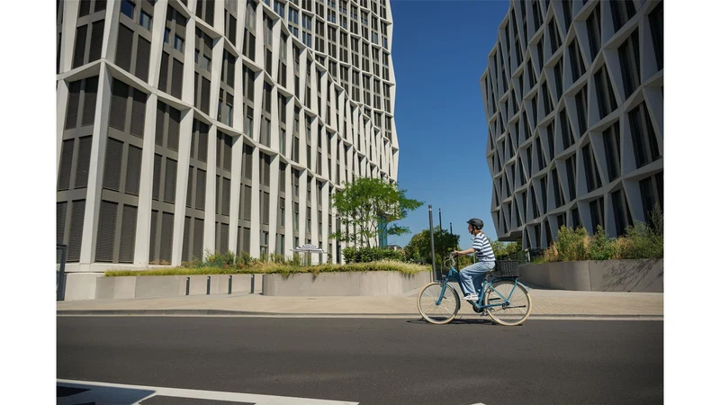 Cube Ella Cityrad Easy Entry 28" matchagreen´n´green