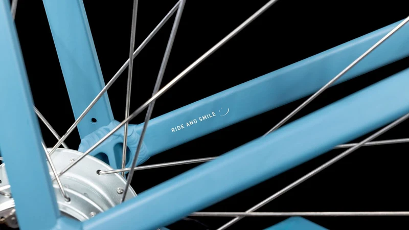 Cube Ella Cityrad Easy Entry 28" sphereblue´n´creme
