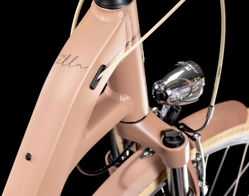 Cube Ella Cityrad Easy Entry 28" oldpink´n´plum