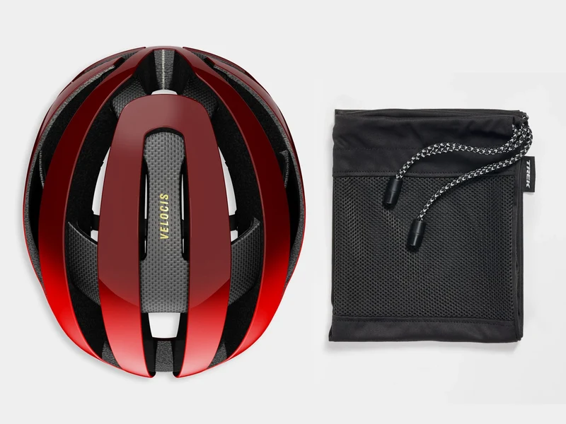 Trek Velocis Mips Rennrad-Helm viper red/cobra blood