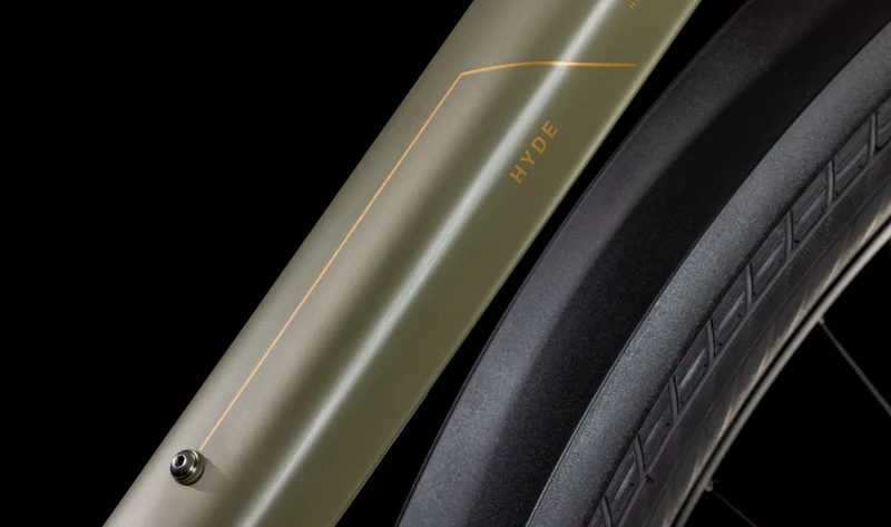 Cube Hyde Pro FE Cityrad Diamant 28" dustyolive´n´gold