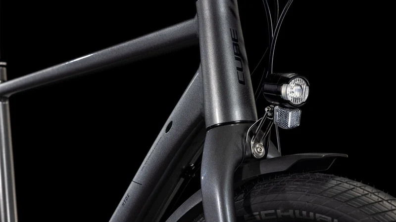 Cube Hyde One FE Cityrad Diamant 28" graphite´n´black