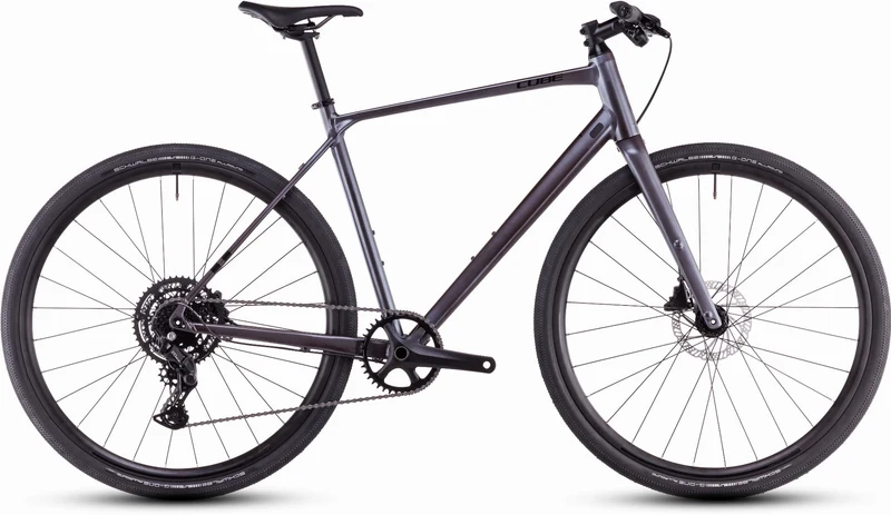 Cube Nulane One Fitnessbike Diamant 28" mineralgrey´n´black