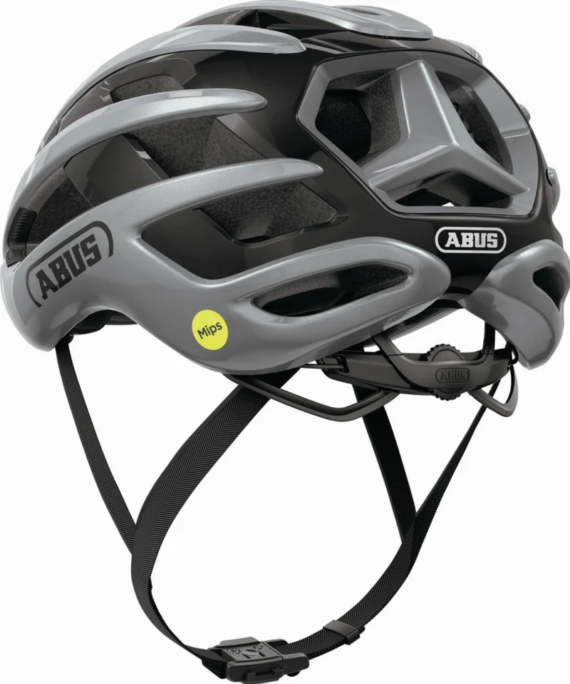 Abus AirBreaker 2.0 Mips Rennrad-Helm graphite silver