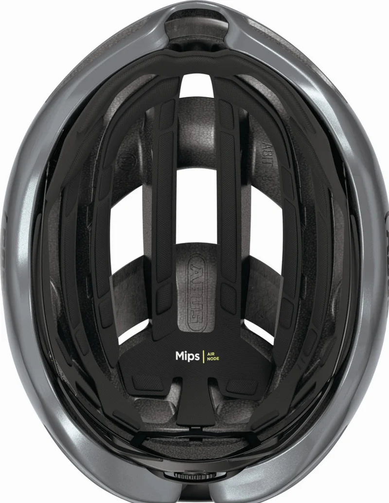 Abus AirBreaker 2.0 Mips Rennrad-Helm graphite silver