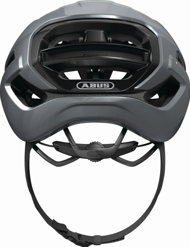 Abus Taipan Rennrad-Helm graphite silver