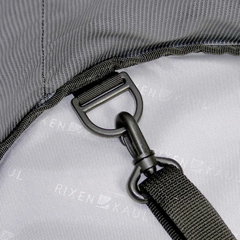 Klickfix Doggy Lenkertasche grau/schwarz