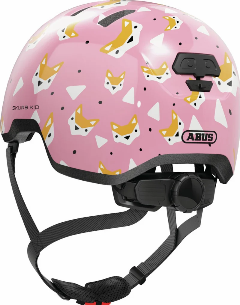 Abus Skurb Kid Kinder-Helm rose foxes