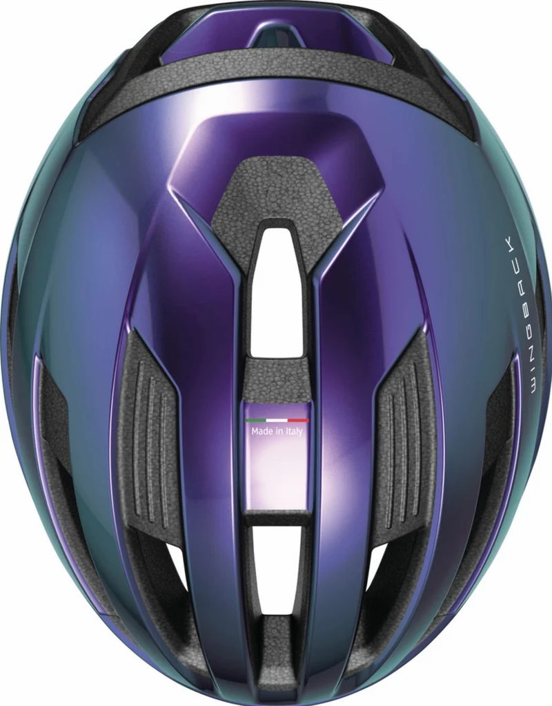 Abus WingBack Rennrad-Helm flip flop purple