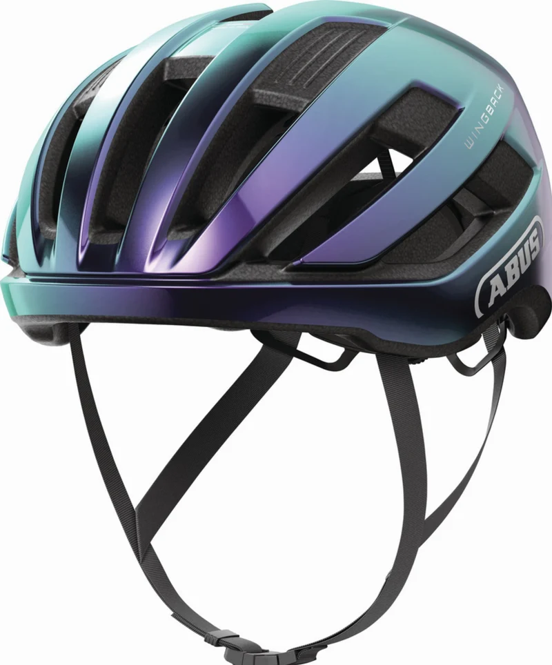 Abus WingBack Rennrad-Helm flip flop purple