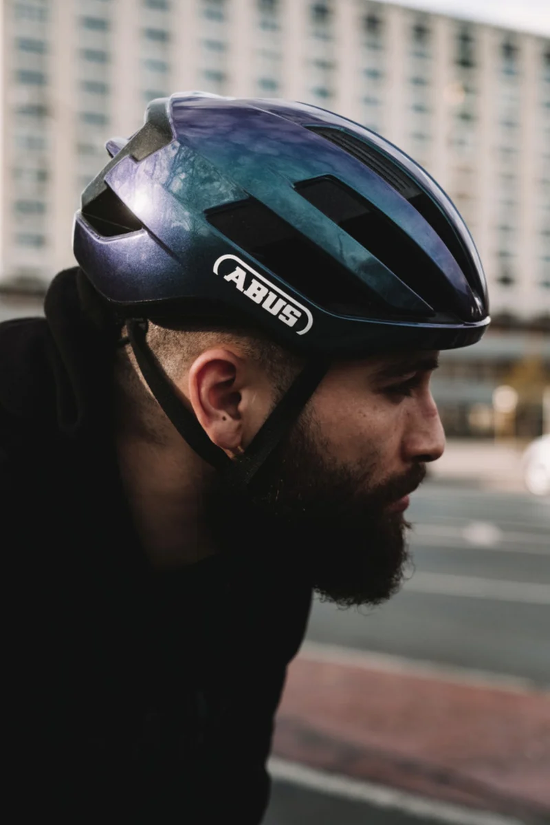 Abus WingBack Rennrad-Helm velvet black