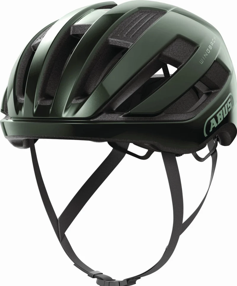 Abus WingBack Rennrad-Helm moss green