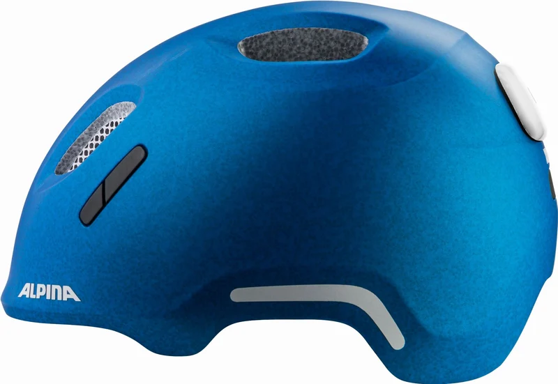 Alpina Ximo 2 Flash Kinder-Helm blue matt