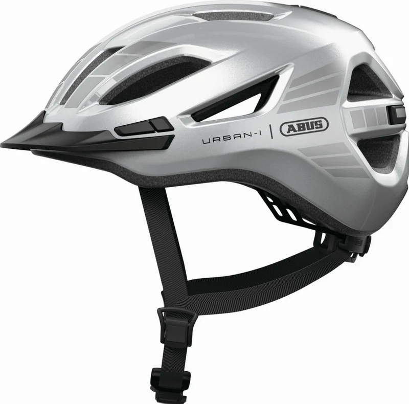 Abus Urban-I 4.0 LR Helm signal silver