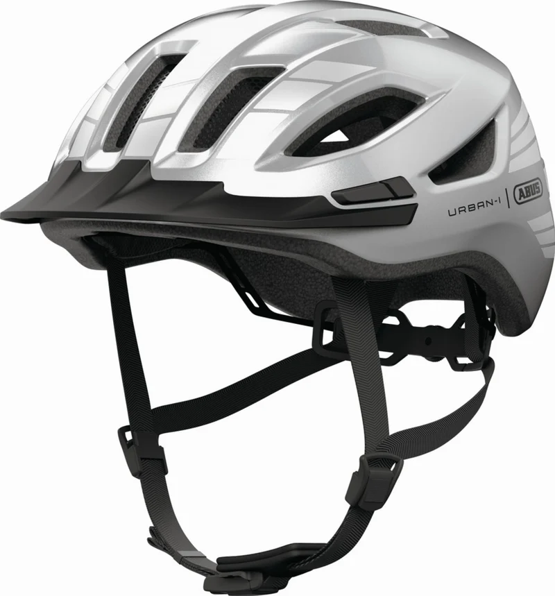 Abus Urban-I 4.0 LR Helm signal silver
