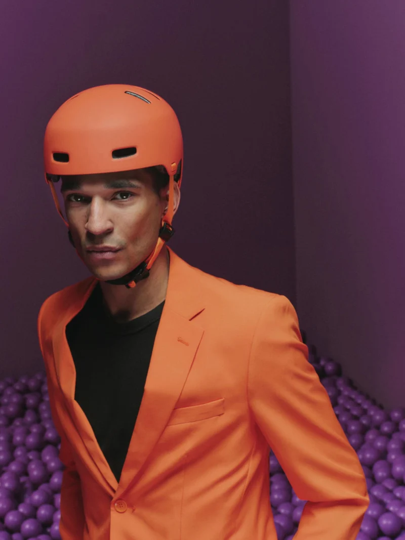 Abus Xoxo Helm mono orange