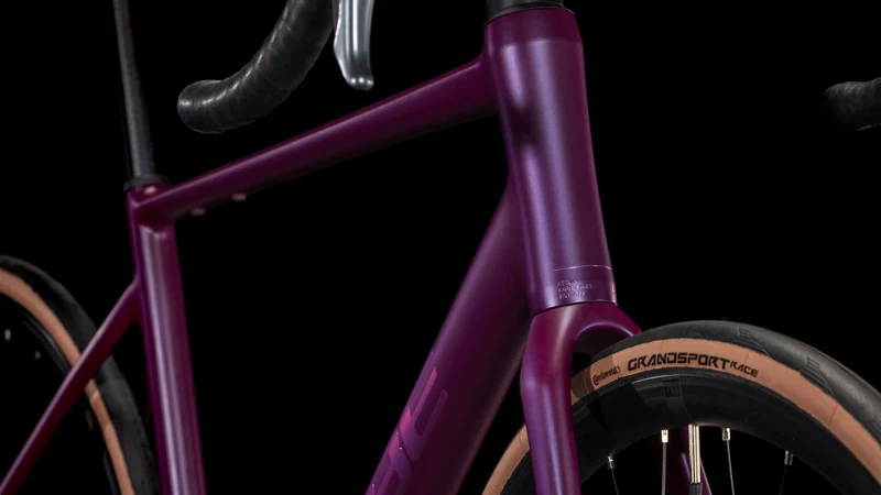 Cube Attain Pro Rennrad Diamant 28" hyperpurple´n´helio