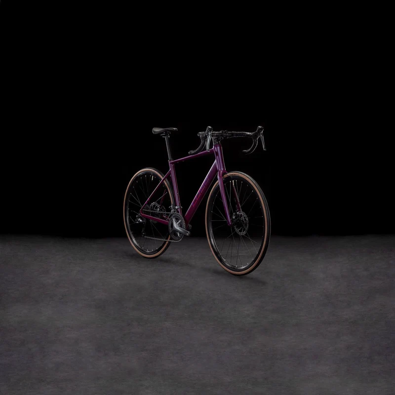 Cube Attain Pro Rennrad Diamant 28" hyperpurple´n´helio