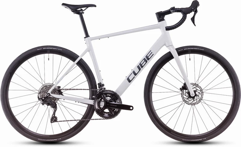 Cube Attain SLX Rennrad Diamant 28" cotton´n´grey