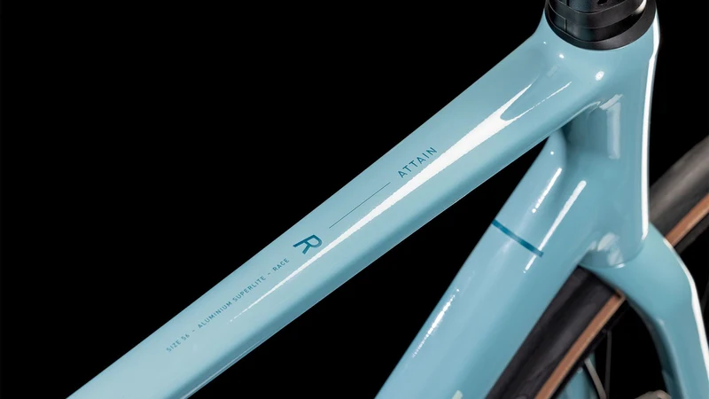 Cube Attain Race Rennrad Diamant 28" tealgrey´n´ice