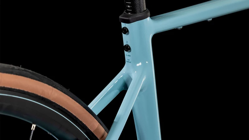 Cube Attain Race Rennrad Diamant 28" tealgrey´n´ice