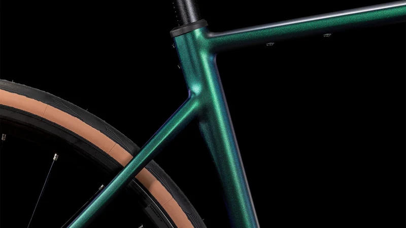 Cube Attain SLX Rennrad Diamant 28" goblin´n´yellow