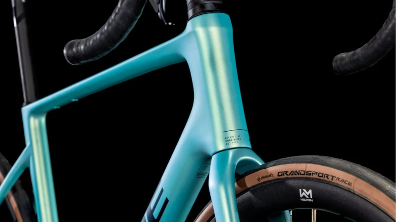 Cube Attain C:62 SLX Rennrad Diamant 28" lagoon´n´black