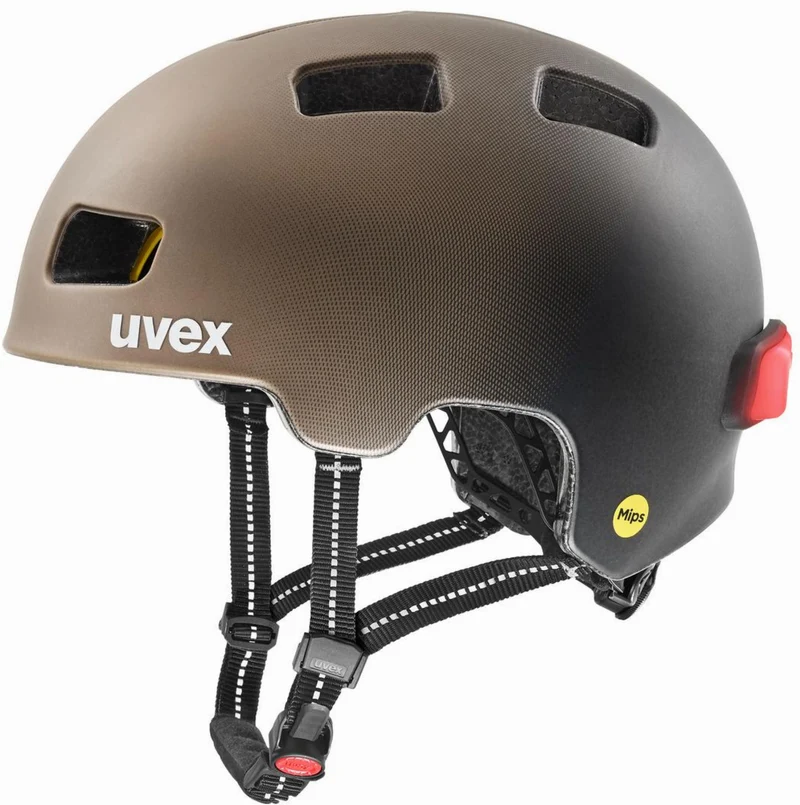 Uvex City 4 Mips Helm hazel-black matt
