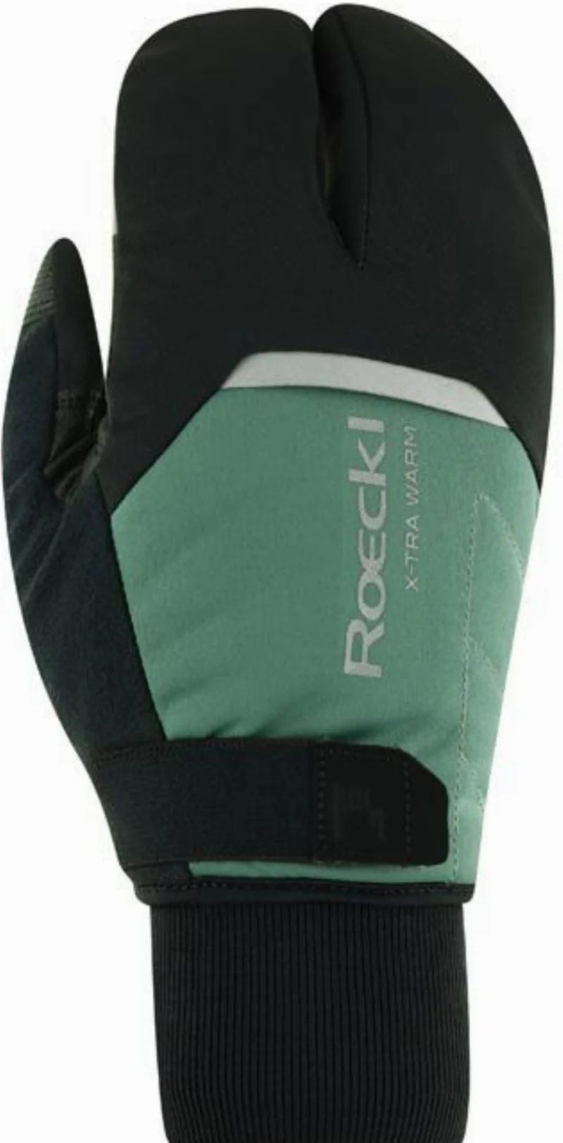 Roeckl Villach 3 Lobster Extra Warm Handschuhe lang black/silver pine