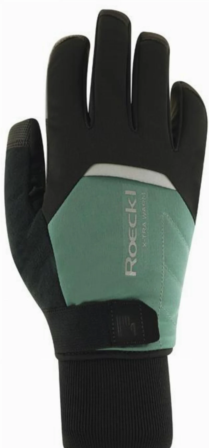 Roeckl Villach 3 Extra Warm Handschuhe lang black/silver pine