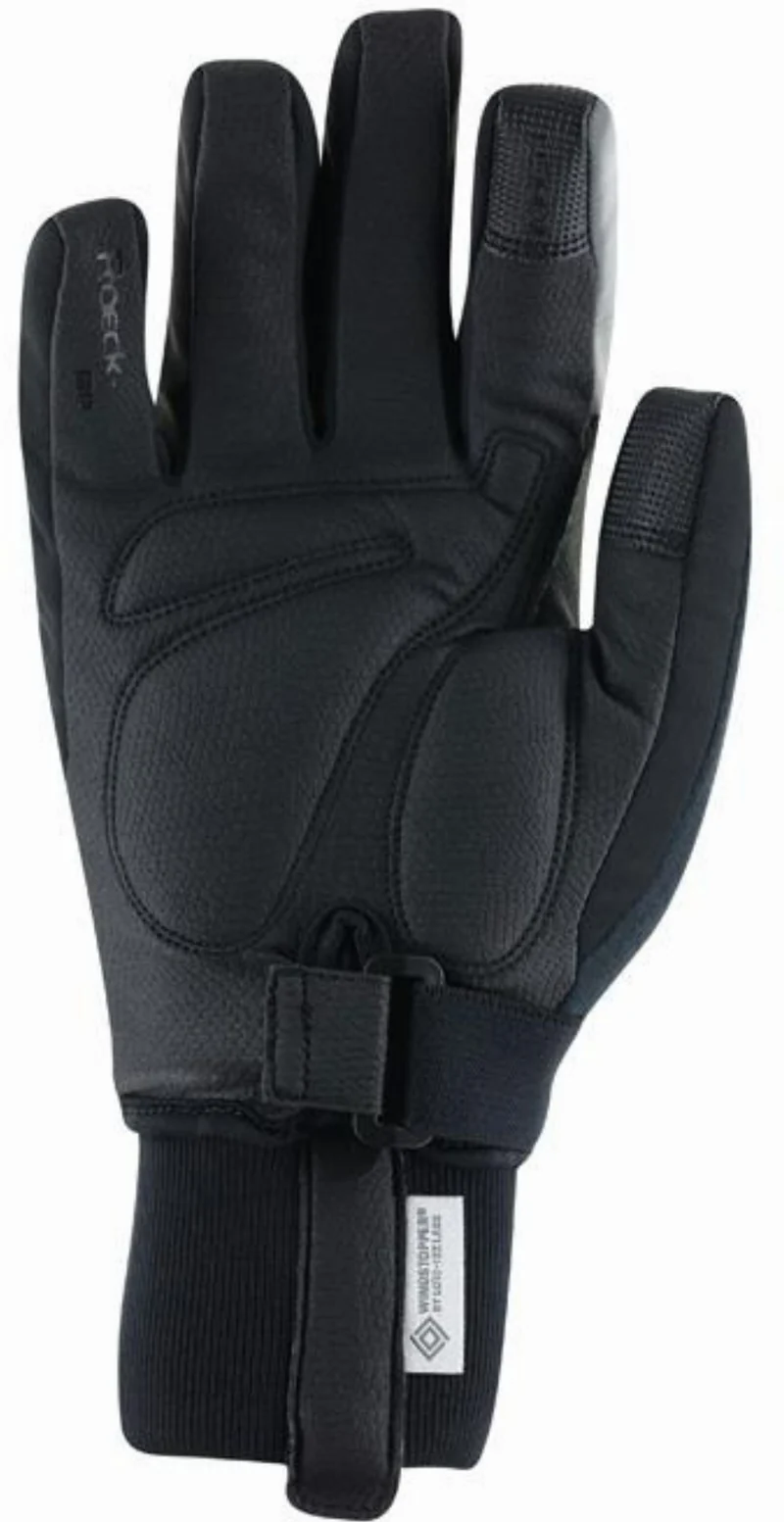 Roeckl Villach 3 Extra Warm Handschuhe lang black/silver pine