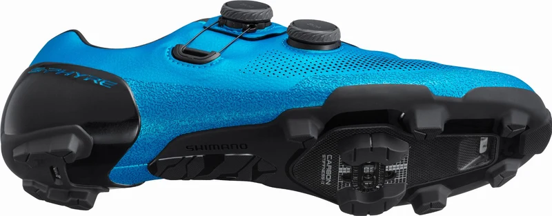Shimano RX910 Gravel-Schuhe SPD blue