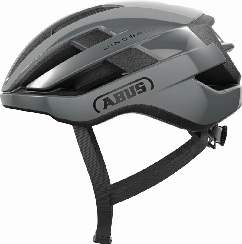 Abus WingBack Rennrad-Helm race grey
