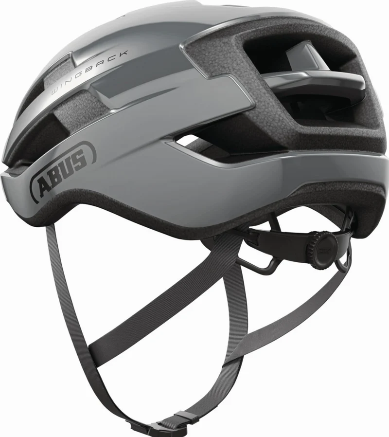 Abus WingBack Rennrad-Helm race grey