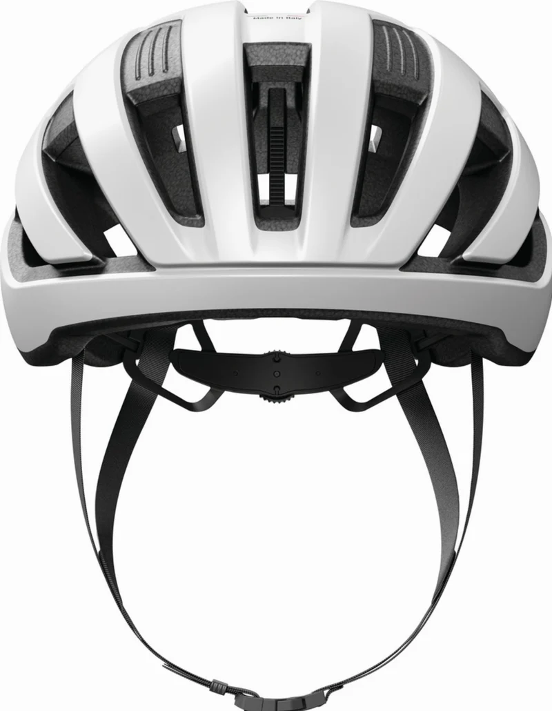 Abus WingBack Rennrad-Helm polar white