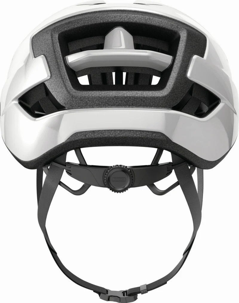 Abus WingBack Rennrad-Helm shiny white