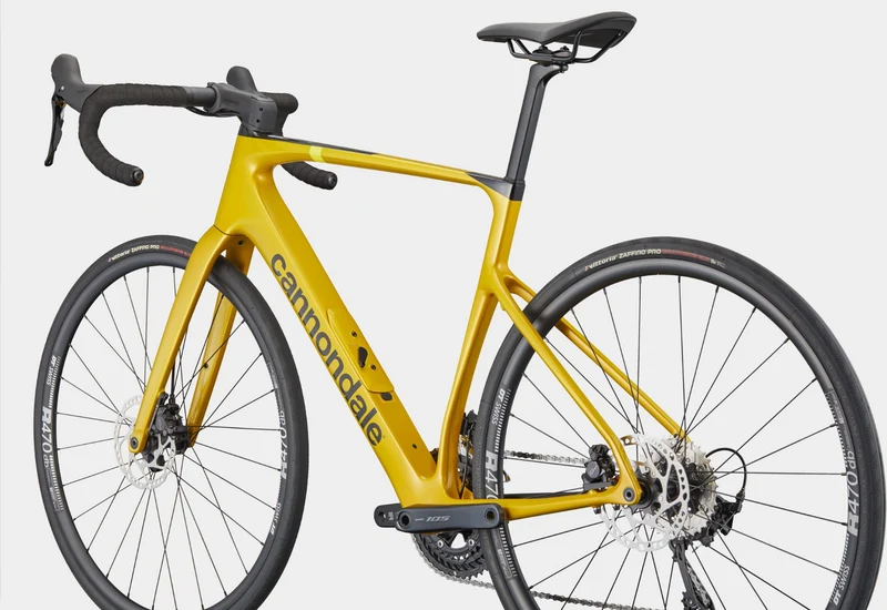 Cannondale Synapse Carbon 5 Rennrad Diamant 28" phoenix yellow