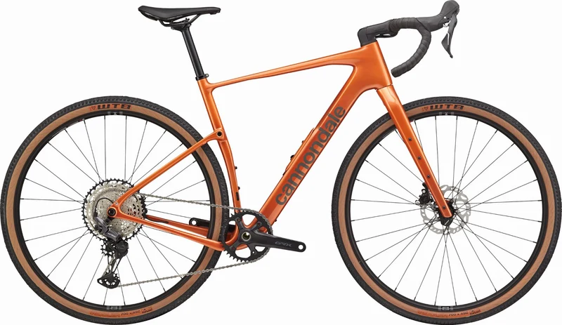 Cannondale Topstone Carbon 3 GRX 1x Gravelbike Diamant 28" orange slice