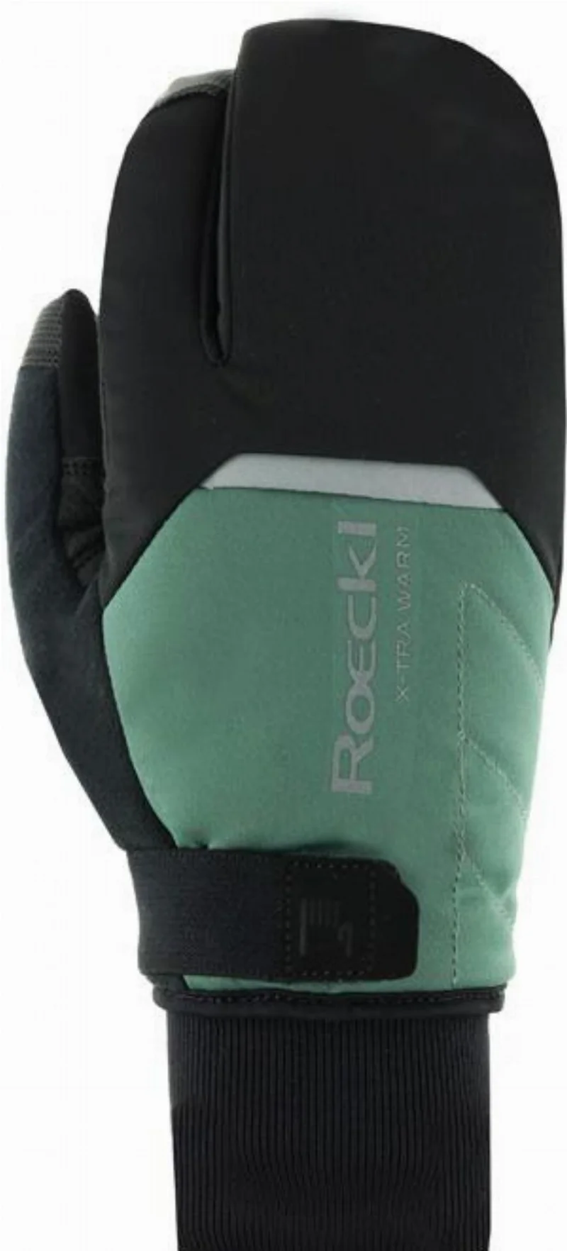 Roeckl Villach 3 Trigger Extra Warm Handschuhe lang black/silver pine