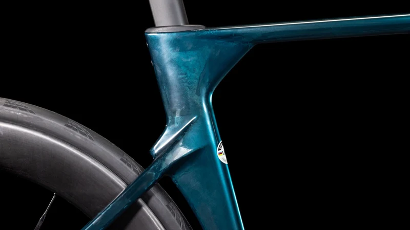Cube Litening Aero C:68X SLX Rennrad Diamant 28" chromeblue´n´liquidblue