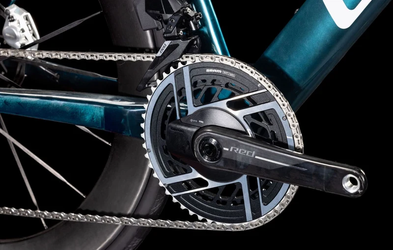 Cube Litening Aero C:68X SLX Rennrad Diamant 28" chromeblue´n´liquidblue