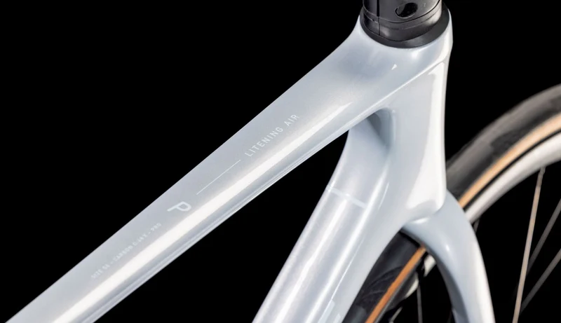 Cube Litening Air C:68X Pro Rennrad Diamant 28" foggrey´n´white