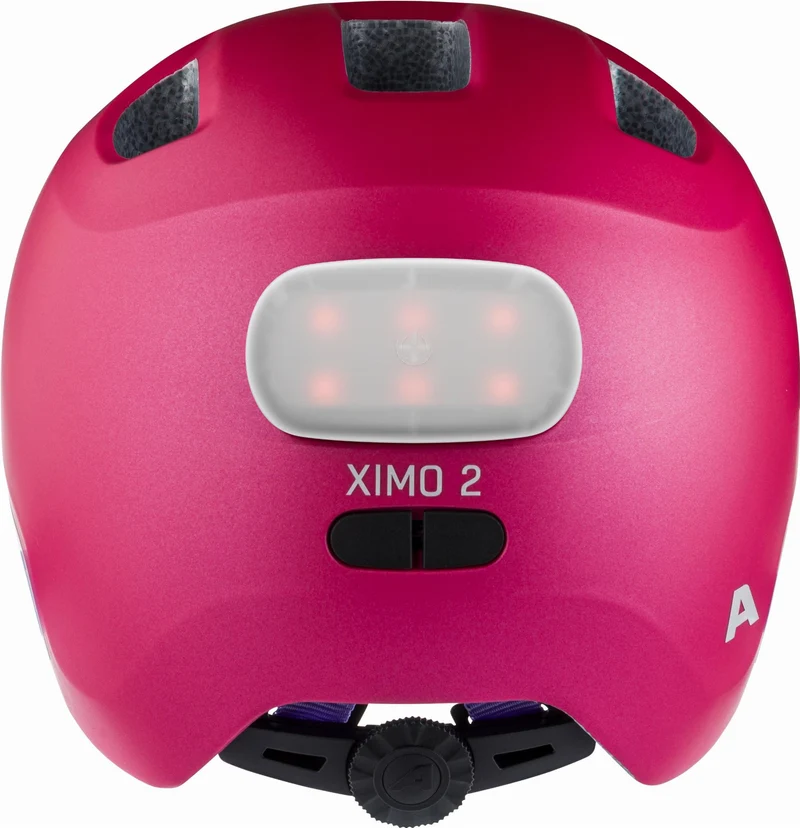 Alpina Ximo 2 Flash Kinder-Helm deep rose violet matt