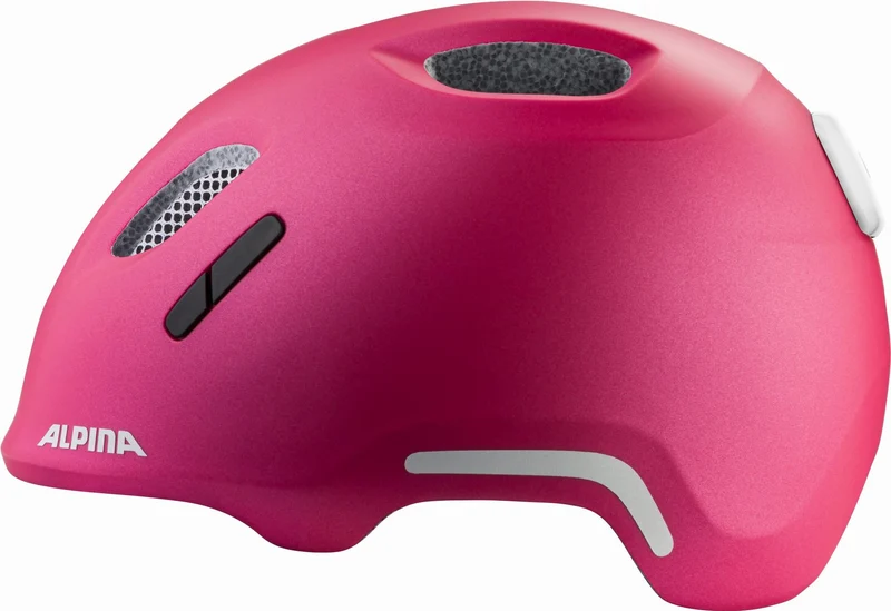 Alpina Ximo 2 Flash Kinder-Helm deep rose violet matt