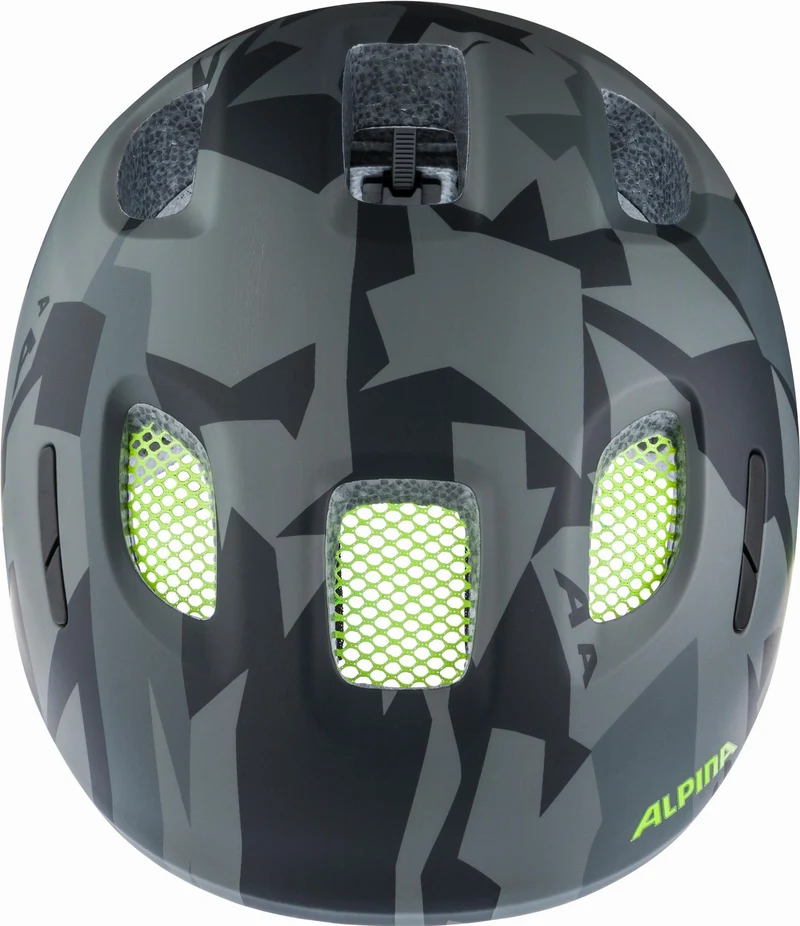 Alpina Ximo 2 LE Kinder-Helm black neon camo matt