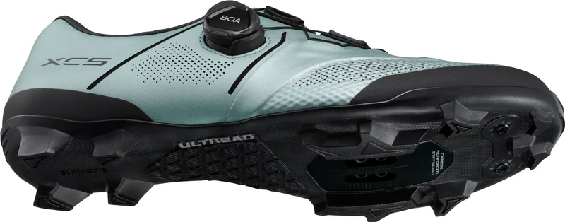 Shimano XC503 MTB-Schuhe SPD breite Ausführung ice blue